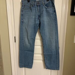 Signature by Levi Strauss Men's Medium Blue Straight-Leg Jeans